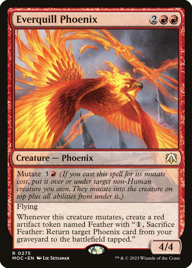 Everquill Phoenix 275 (Commander: March of the Machine)  | Good Games Adelaide SA