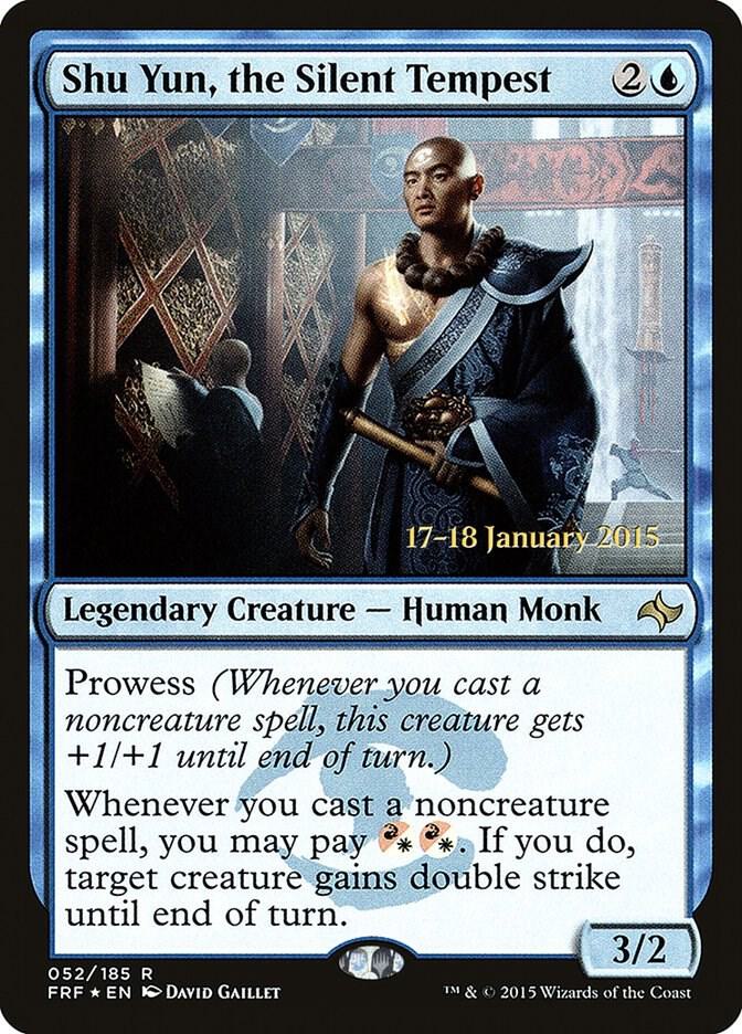 Shu Yun the Silent Tempest 52 (Prerelease Cards)  - Foil | Good Games Adelaide SA