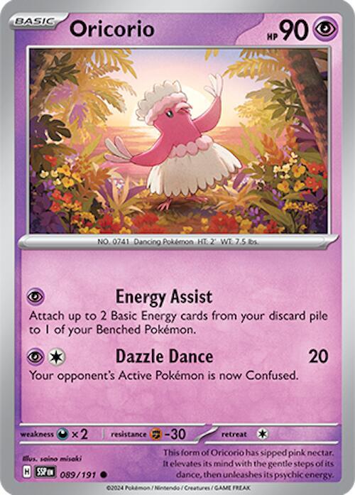 Oricorio 089/191 (SV08: Surging Sparks)  | Good Games Adelaide SA