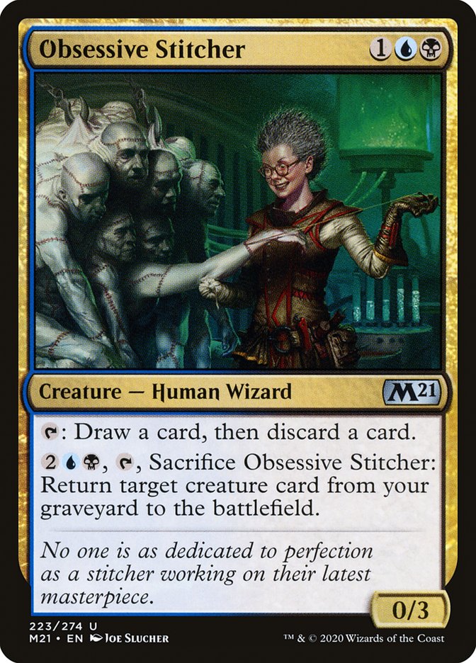 Obsessive Stitcher [Core Set 2021] | Good Games Adelaide SA