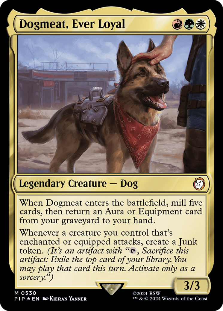Dogmeat, Ever Loyal (Surge Foil) [Fallout] | Good Games Adelaide SA