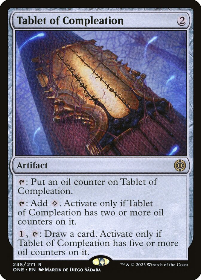 Tablet of Compleation 245 (Phyrexia: All Will Be One)  - Foil | Good Games Adelaide SA