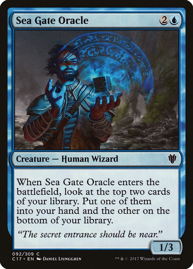 Sea Gate Oracle [Commander 2017] | Good Games Adelaide SA