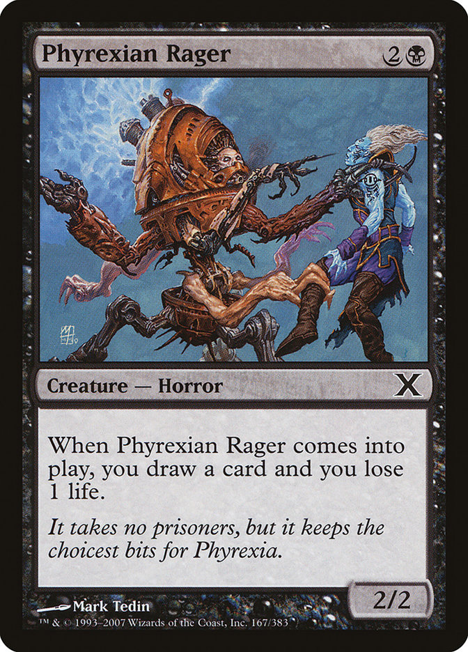 Phyrexian Rager [Tenth Edition] | Good Games Adelaide SA