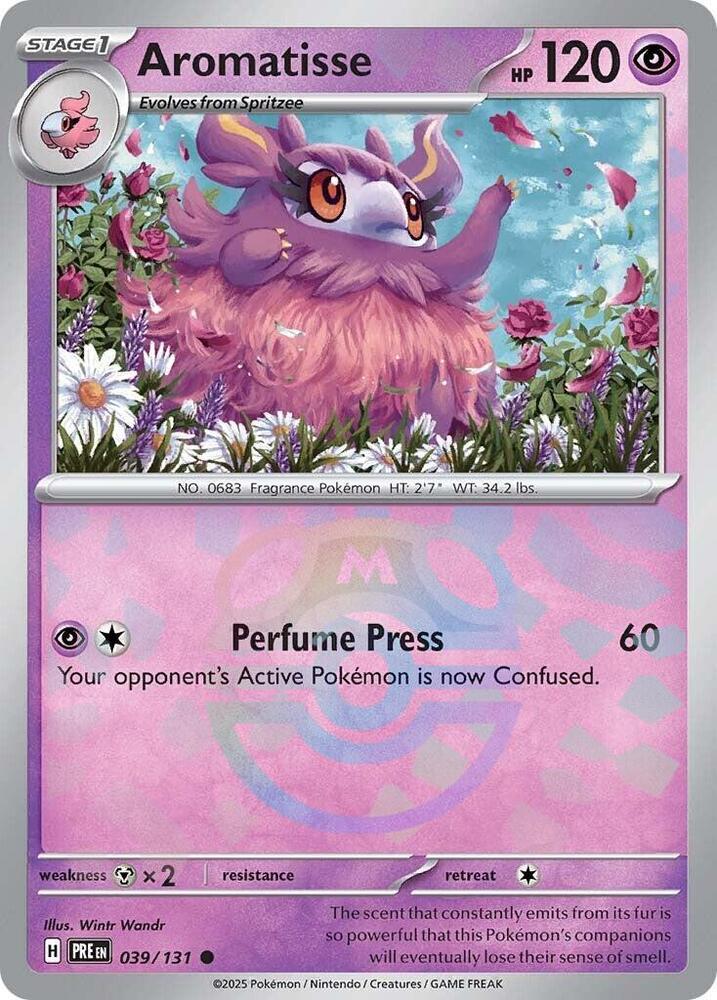 Aromatisse 039/131 (SV: Prismatic Evolutions)  - Holofoil | Good Games Adelaide SA
