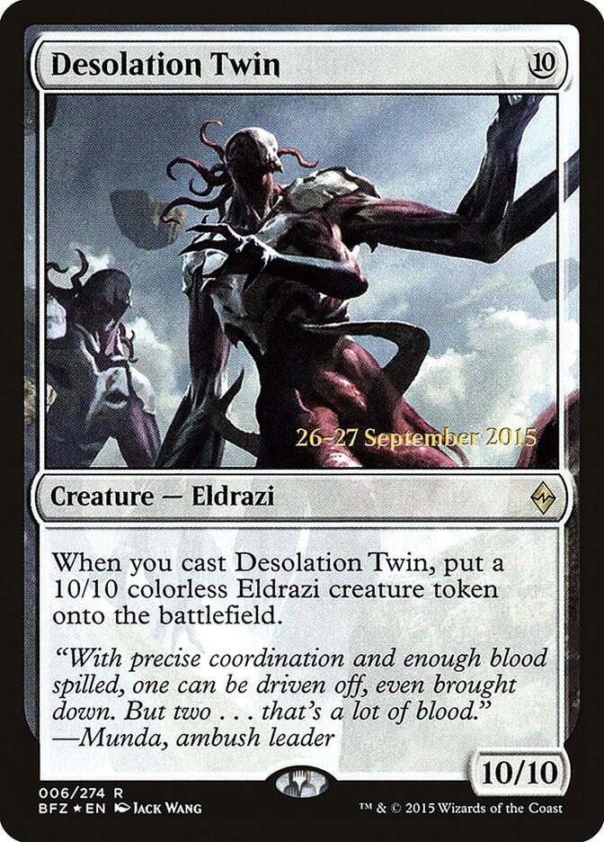 Desolation Twin 6 (Prerelease Cards)  - Foil | Good Games Adelaide SA