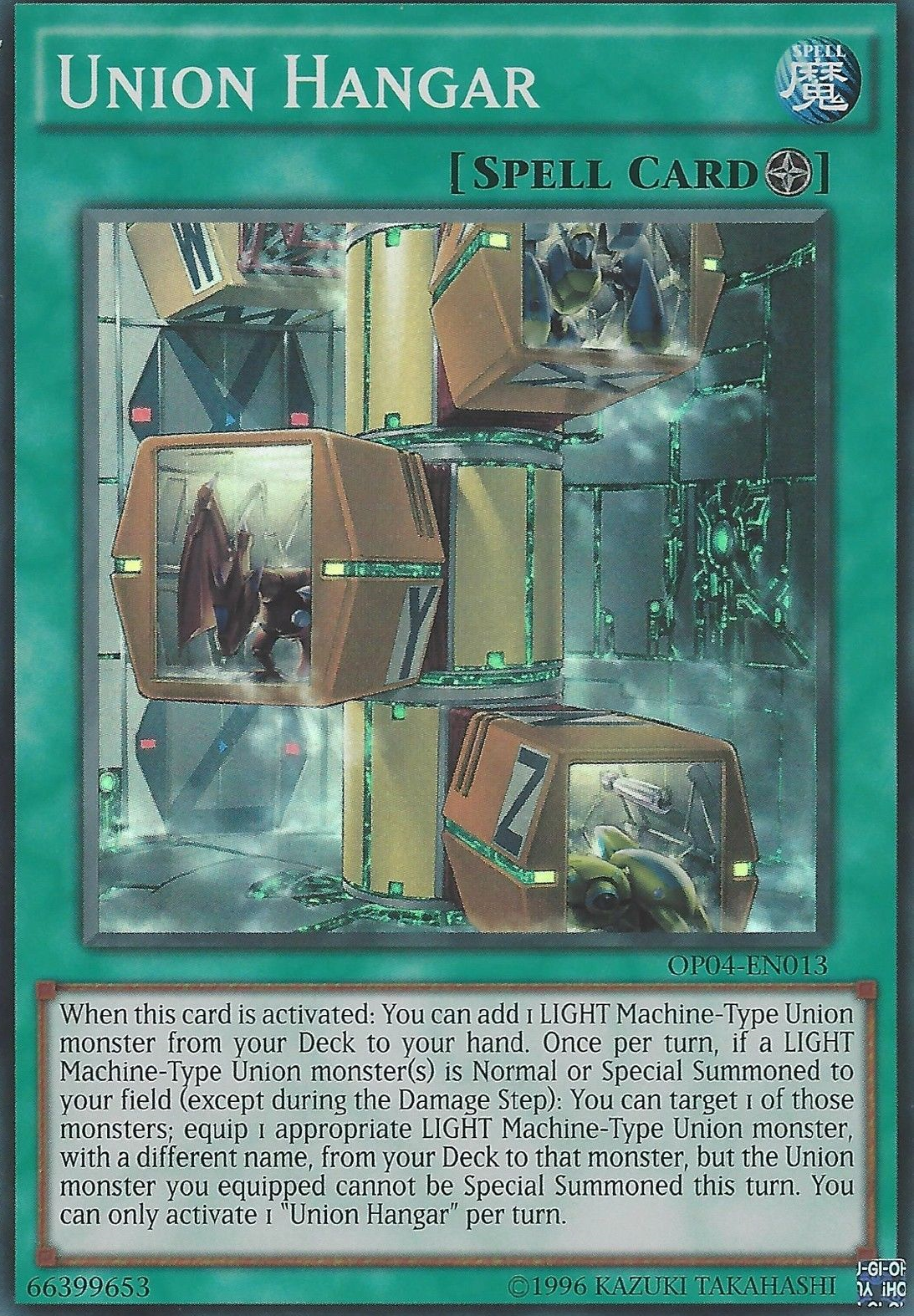 Union Hangar [OP04-EN013] Super Rare | Good Games Adelaide SA
