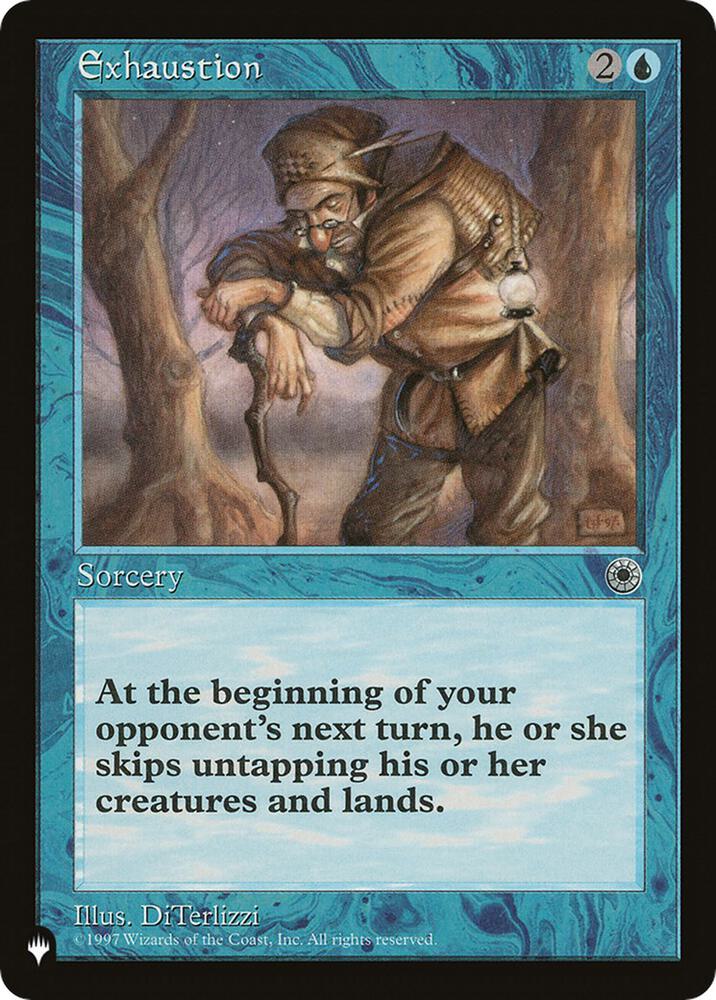 Exhaustion  (The List Reprints)  | Good Games Adelaide SA