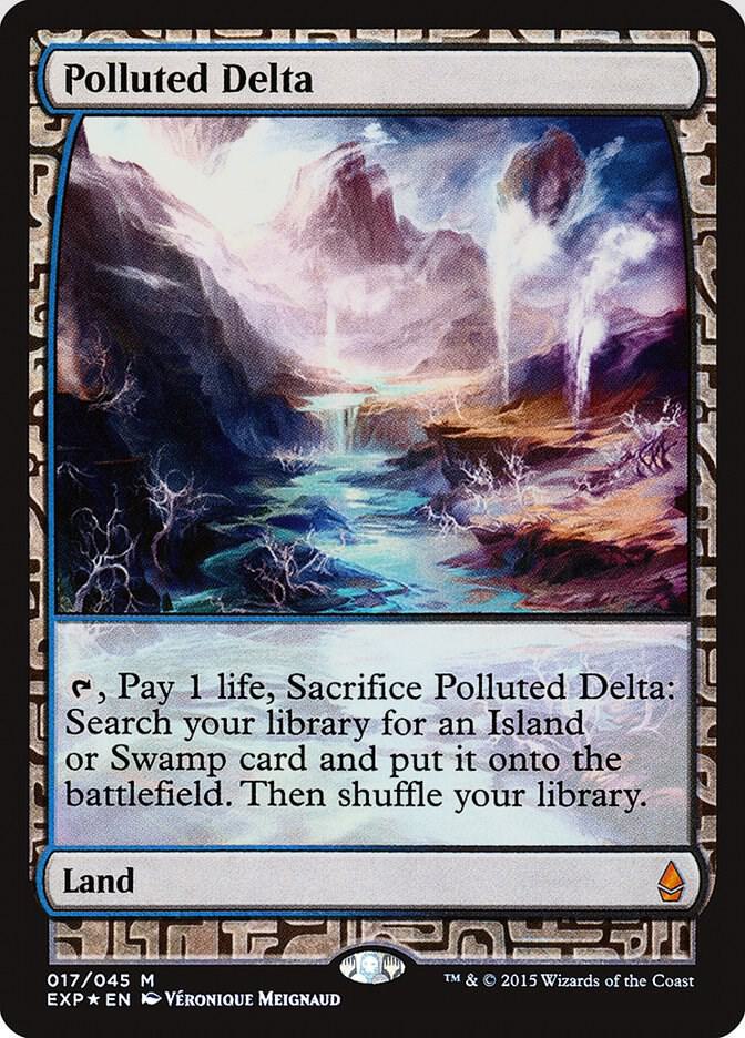 Polluted Delta 17 (Zendikar Expeditions)  - Foil | Good Games Adelaide SA