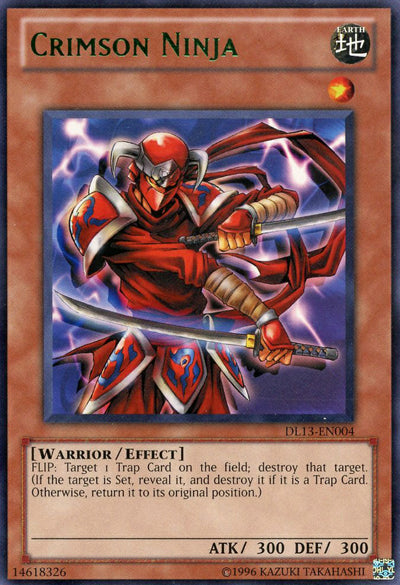 Crimson Ninja (Green) [DL13-EN004] Rare | Good Games Adelaide SA
