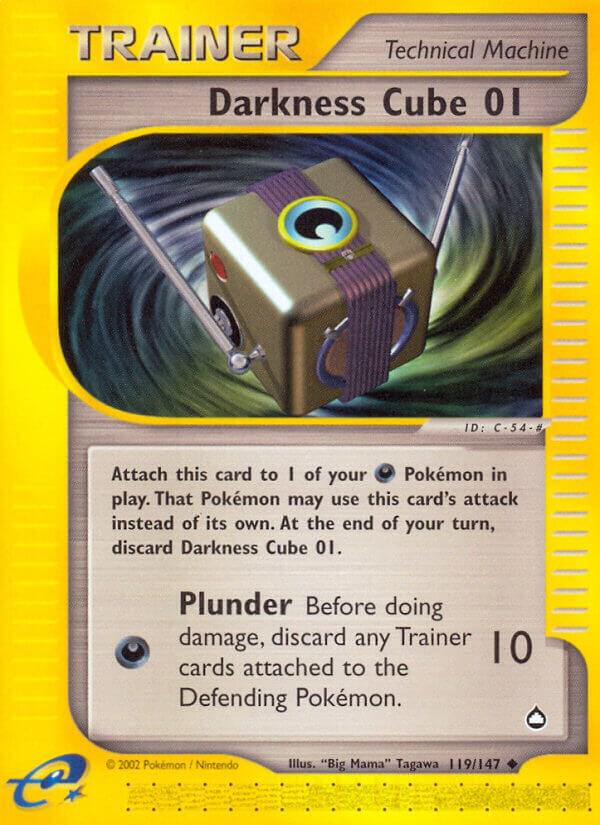 Darkness Cube 01 119/147 (Aquapolis)  | Good Games Adelaide SA