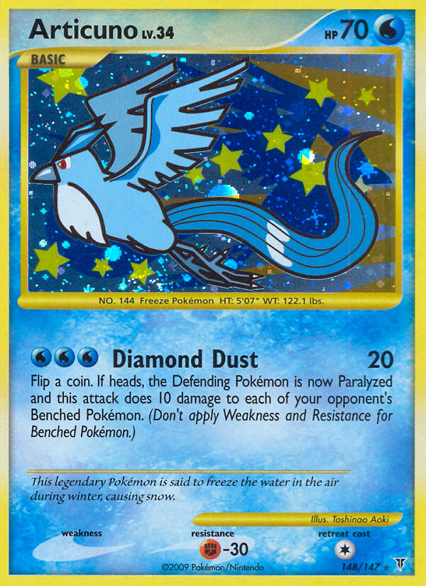 Articuno (148/147) [Platinum: Supreme Victors] | Good Games Adelaide SA