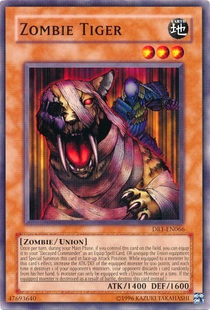 Zombie Tiger [DR1-EN066] Common | Good Games Adelaide SA