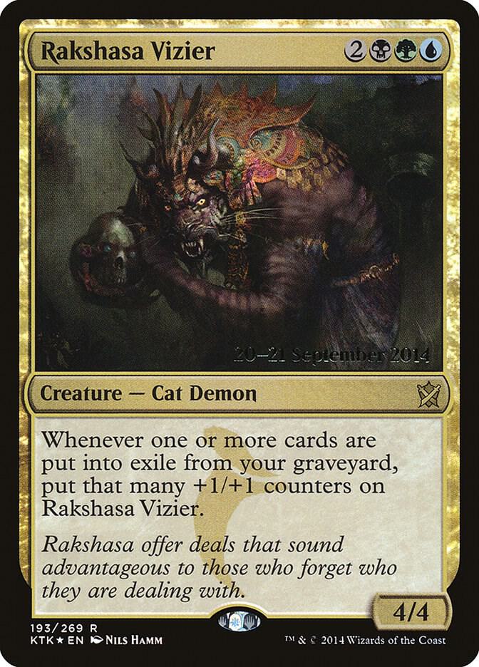 Rakshasa Vizier 193 (Prerelease Cards)  - Foil | Good Games Adelaide SA