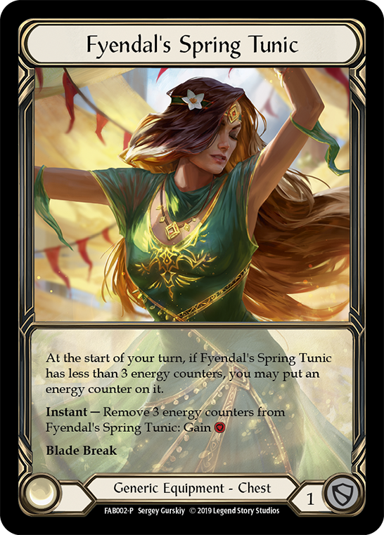 Fyendal's Spring Tunic [FAB002] (Promo)  Rainbow Foil | Good Games Adelaide SA
