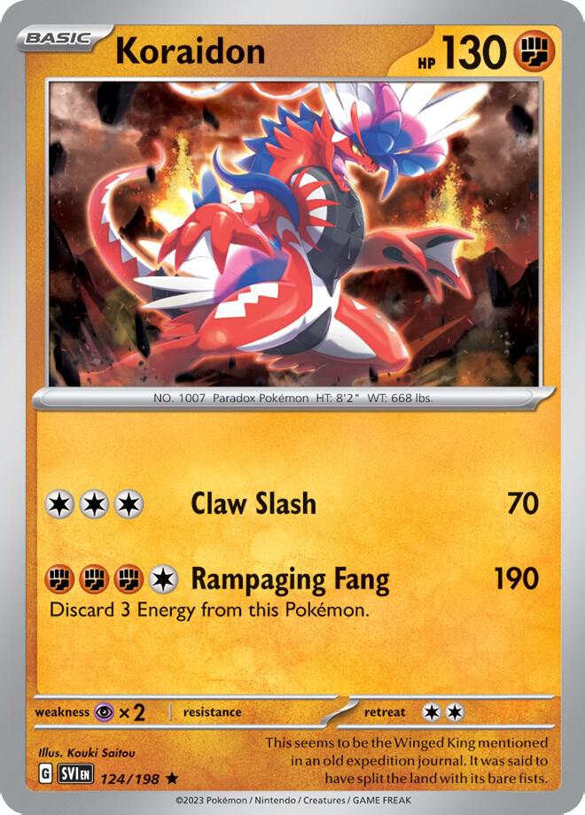 Koraidon 124 198 124/198 (Deck Exclusives)  | Good Games Adelaide SA