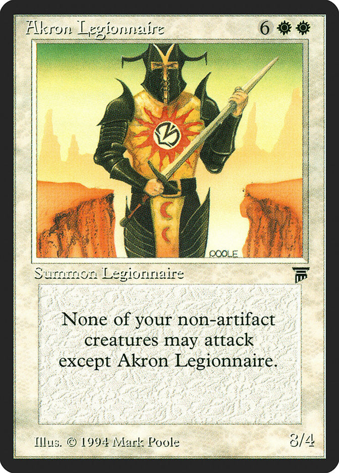 Akron Legionnaire [Legends] | Good Games Adelaide SA