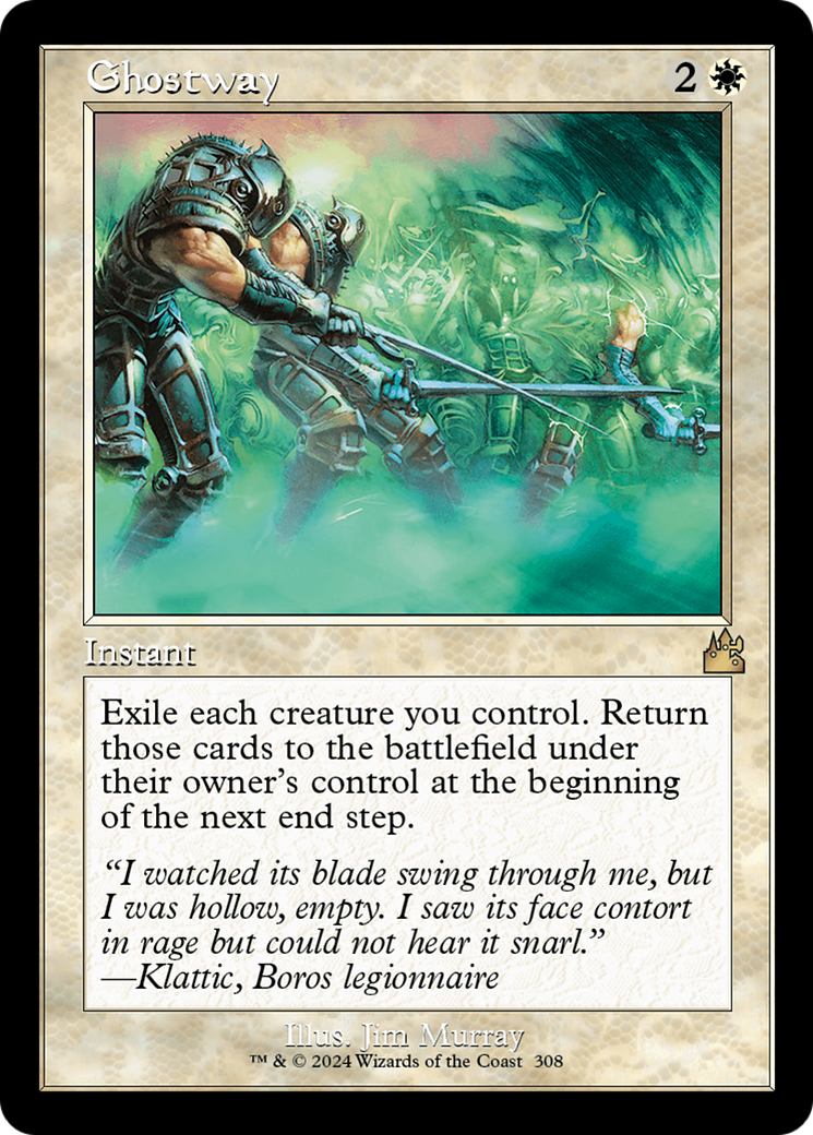 Ghostway (Retro Frame) [Ravnica Remastered] | Good Games Adelaide SA