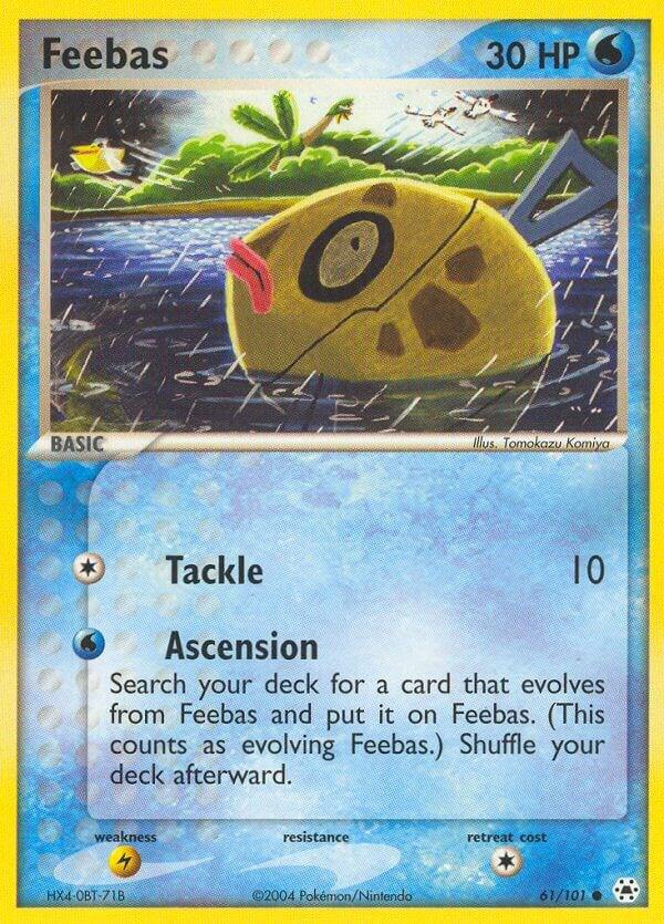 Feebas 61/101 (Hidden Legends)  - Reverse Holofoil | Good Games Adelaide SA