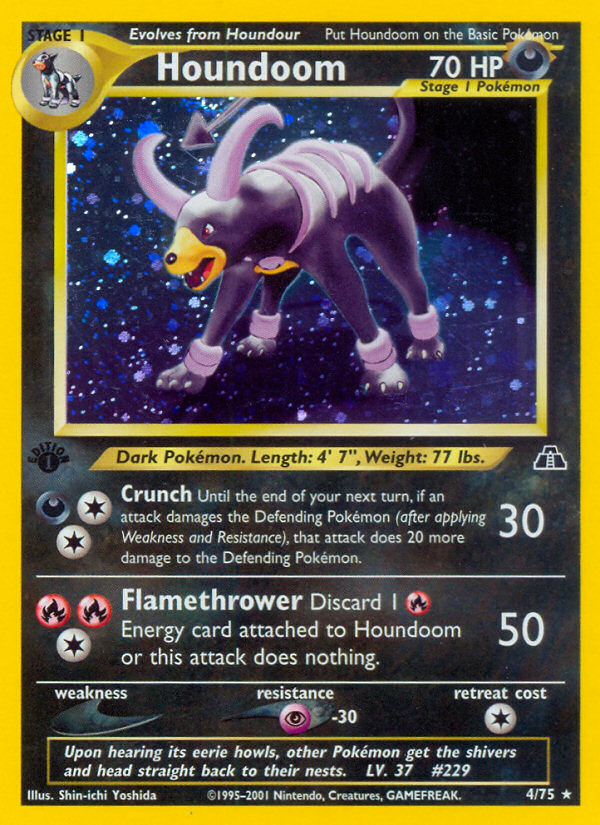 Houndoom (4/75) [Neo Discovery 1st Edition] | Good Games Adelaide SA