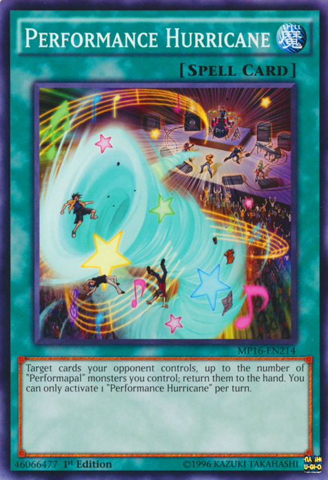 Performance Hurricane [MP16-EN214] Common | Good Games Adelaide SA