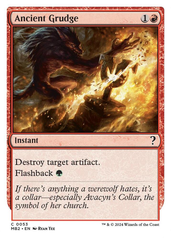 Ancient Grudge 53 (Mystery Booster 2)  | Good Games Adelaide SA