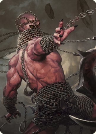 Chain Devil Art Card [Commander Legends: Battle for Baldur's Gate Art Series] | Good Games Adelaide SA