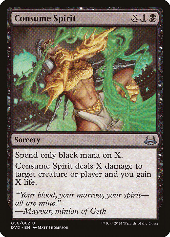 Consume Spirit 56 (Duel Decks: Anthology)  | Good Games Adelaide SA