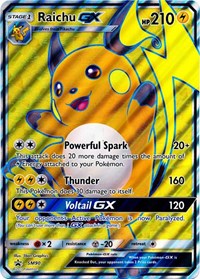 Raichu GX (SM90) (Jumbo Card) [Sun & Moon: Black Star Promos] | Good Games Adelaide SA