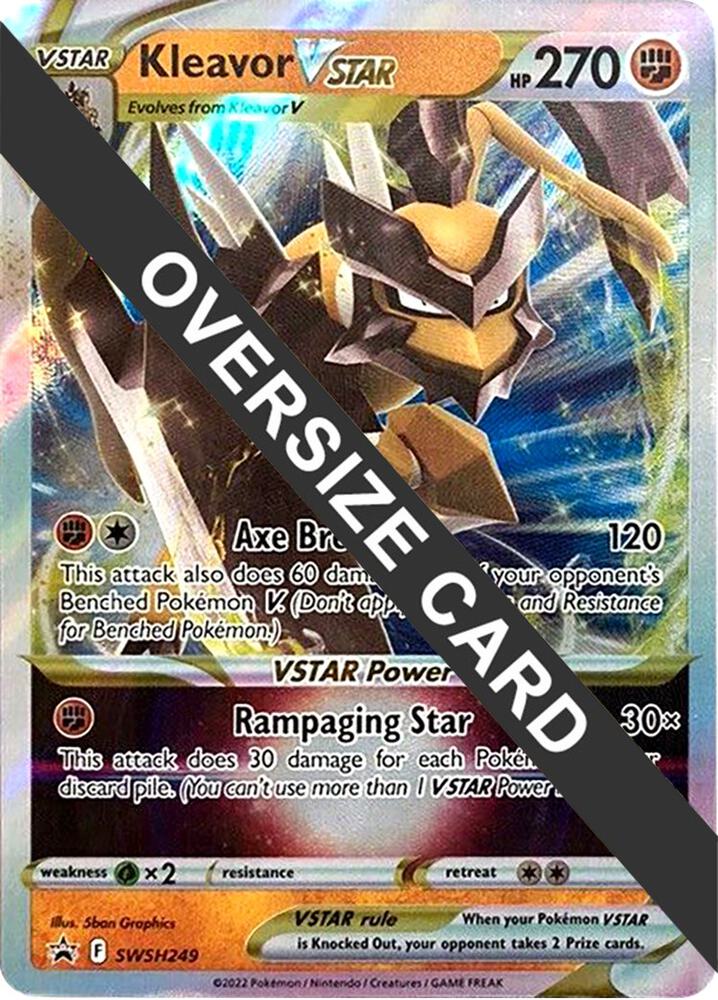 Kleavor VSTAR SWSH249 SWSH249 (Jumbo Cards)  - Holofoil | Good Games Adelaide SA