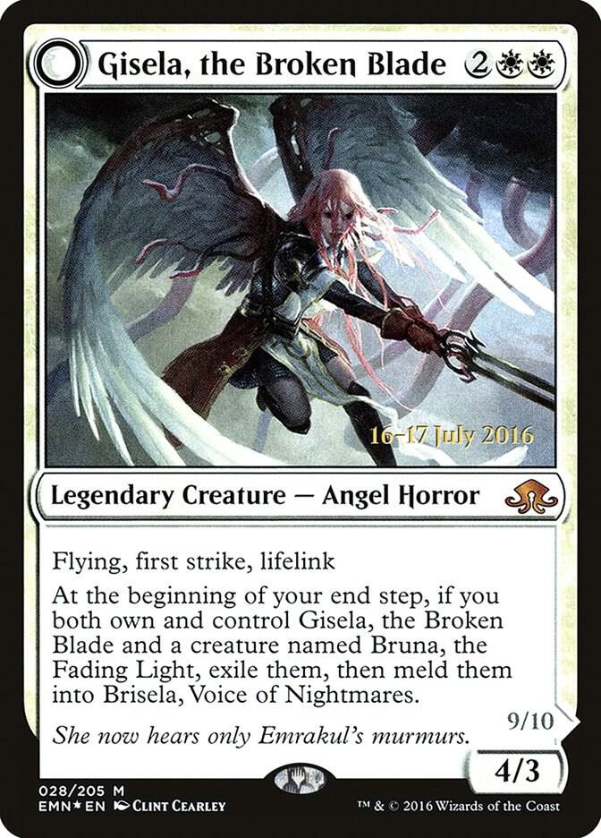 Gisela the Broken Blade 28 (Prerelease Cards)  - Foil | Good Games Adelaide SA