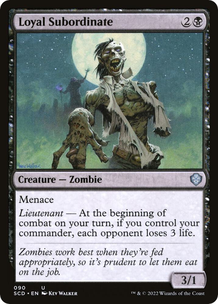 Loyal Subordinate 90 (Starter Commander Decks)  | Good Games Adelaide SA