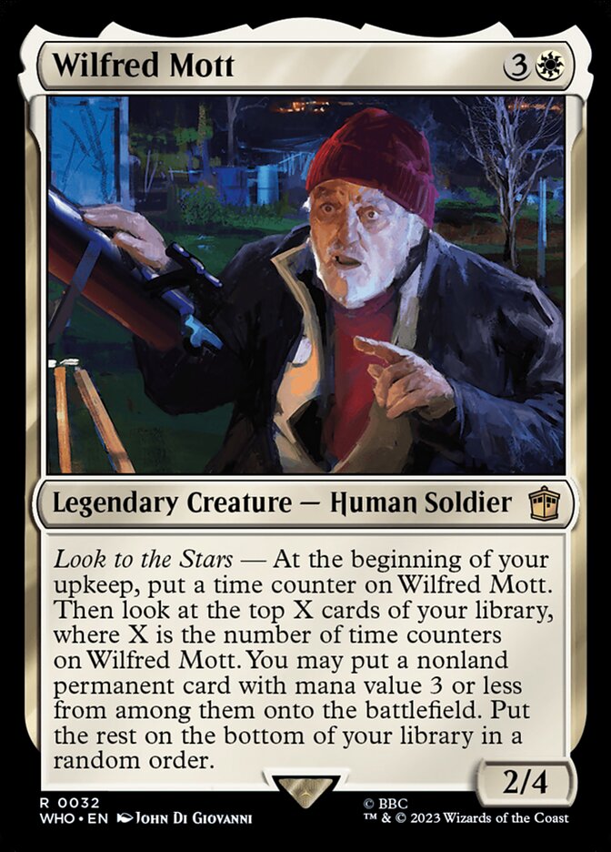 Wilfred Mott 32 (Universes Beyond: Doctor Who)  | Good Games Adelaide SA