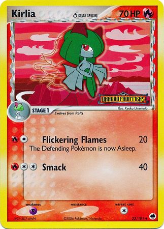 Kirlia (33/101) (Delta Species) (Stamped) [EX: Dragon Frontiers] | Good Games Adelaide SA