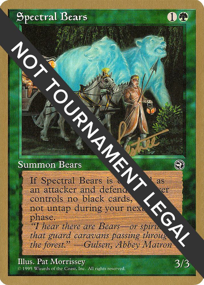 Spectral Bears 1996 Bertrand Lestree HML bl98/308 (World Championship Decks)  | Good Games Adelaide SA