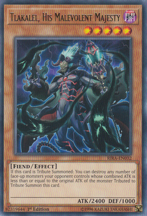 Tlakalel, His Malevolent Majesty [RIRA-EN032] Rare | Good Games Adelaide SA