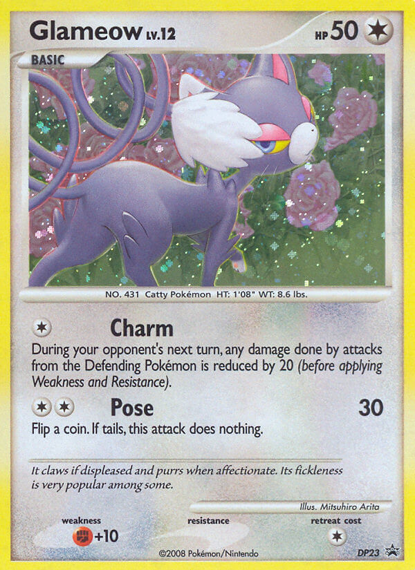 Glameow (DP23) [Diamond & Pearl: Black Star Promos] | Good Games Adelaide SA