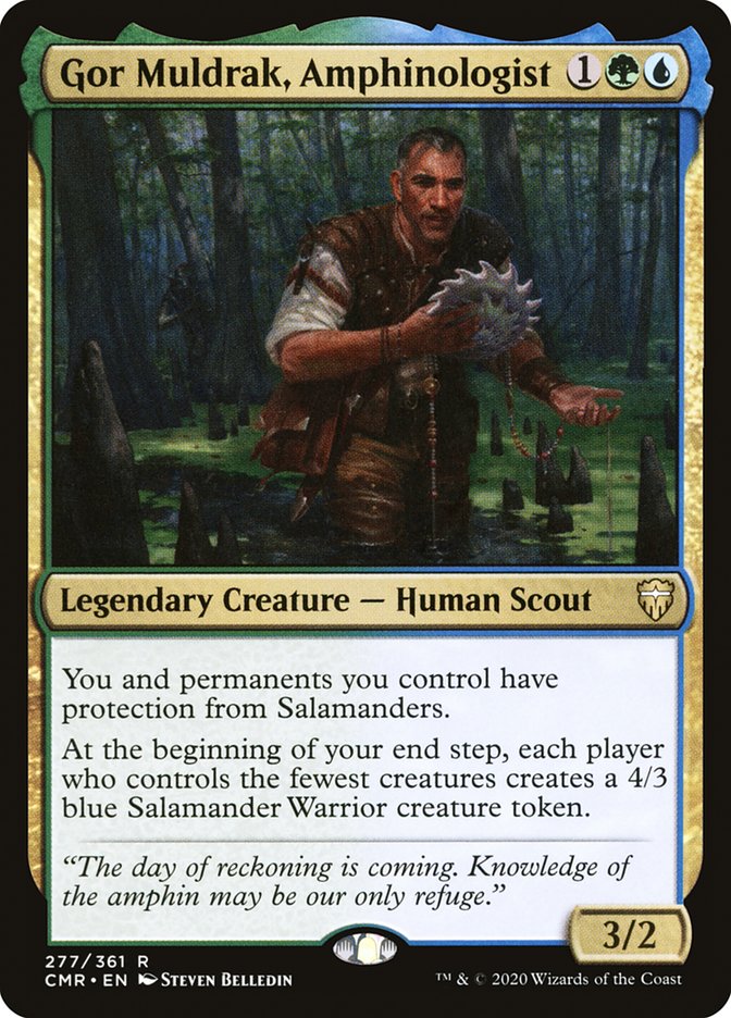 Gor Muldrak, Amphinologist 277 (Commander Legends)  | Good Games Adelaide SA