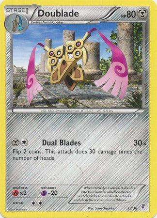Doublade (23/30) [XY: Trainer Kit 1 - Bisharp] | Good Games Adelaide SA