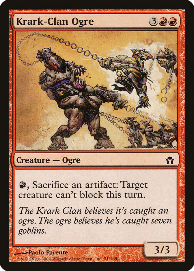 Krark-Clan Ogre 71 (Fifth Dawn)  - Foil | Good Games Adelaide SA
