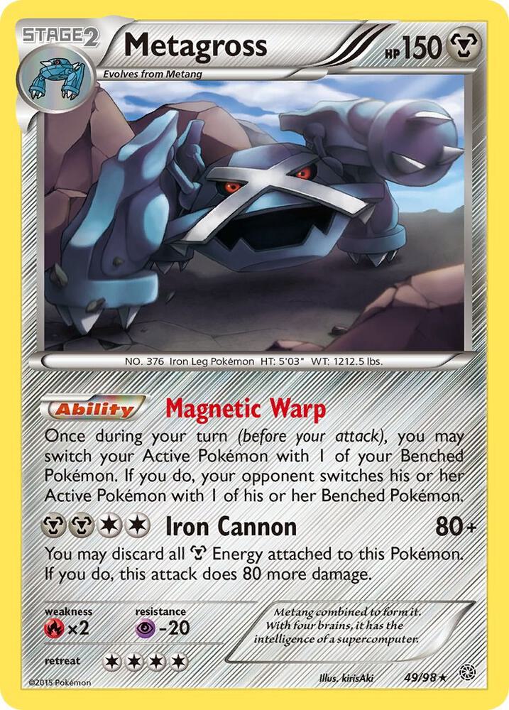Metagross 49/98 (XY - Ancient Origins)  | Good Games Adelaide SA