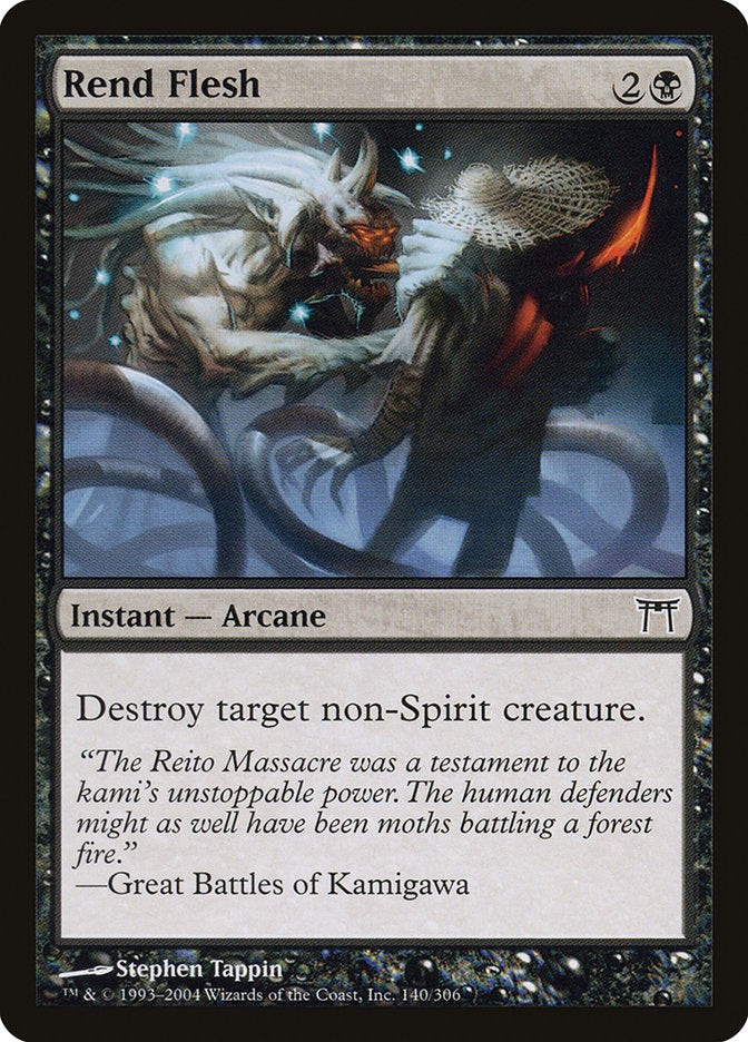 Rend Flesh 140 (Champions of Kamigawa)  - Foil | Good Games Adelaide SA