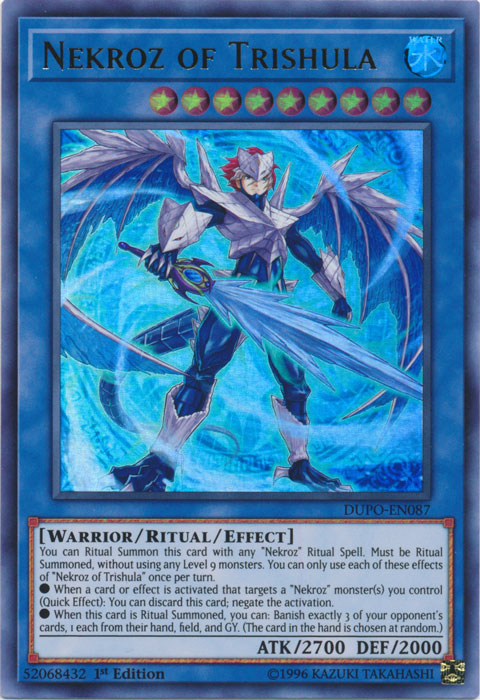 Nekroz of Trishula [DUPO-EN087] Ultra Rare | Good Games Adelaide SA