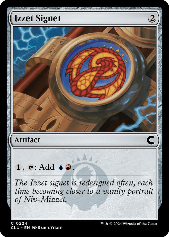 Izzet Signet 224 (Ravnica: Clue Edition)  | Good Games Adelaide SA