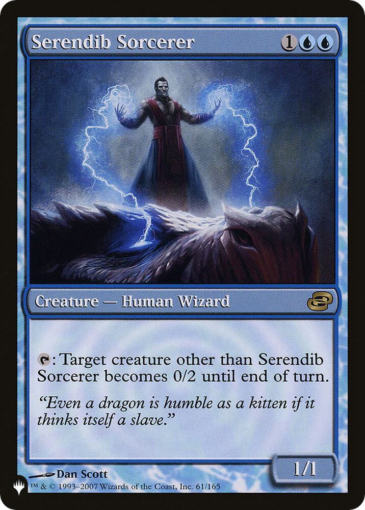Serendib Sorcerer 61/165 (The List Reprints)  | Good Games Adelaide SA