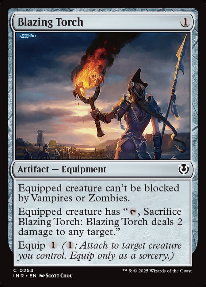 Blazing Torch 254 (Innistrad Remastered)  | Good Games Adelaide SA