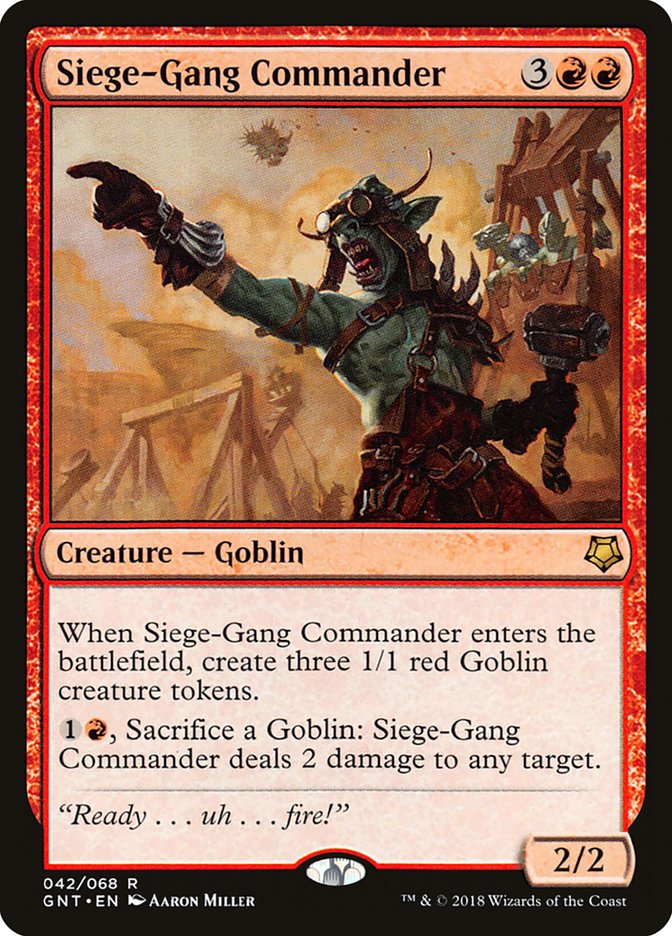 Siege-Gang Commander [Game Night] | Good Games Adelaide SA