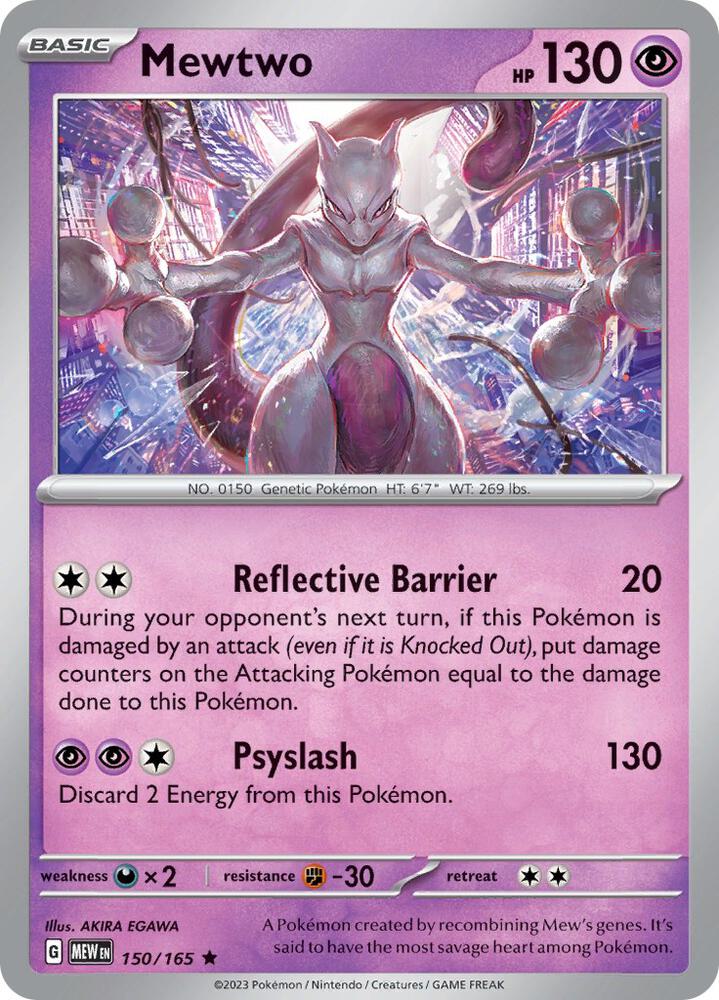 Mewtwo 150/165 (SV: Scarlet & Violet 151)  - Holofoil | Good Games Adelaide SA