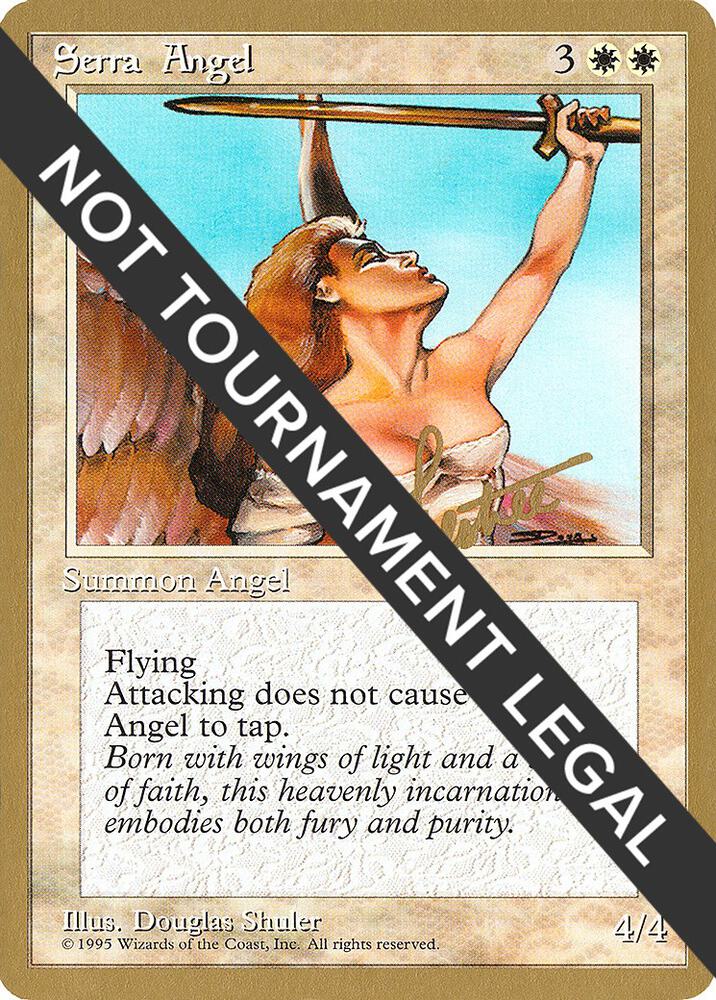 Serra Angel 1996 Bertrand Lestree 4ED  (World Championship Decks)  | Good Games Adelaide SA