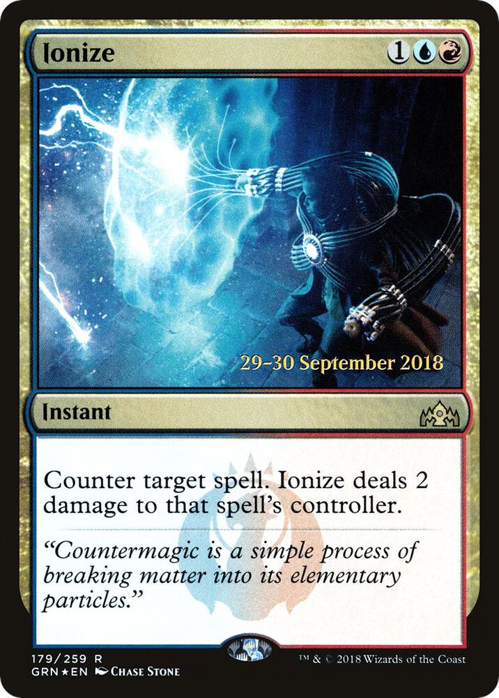 Ionize 179 (Prerelease Cards)  - Foil | Good Games Adelaide SA
